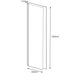 585mm-T And G-Panel