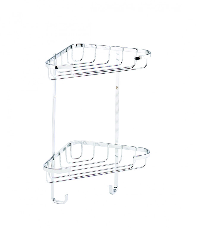 QM260841 Small Two Tier Corner Basket- Hi Res