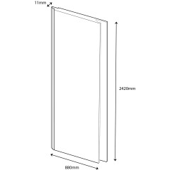 880mm-T And G-Panel