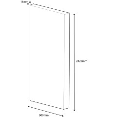 900mm-Square-Edged-Panel