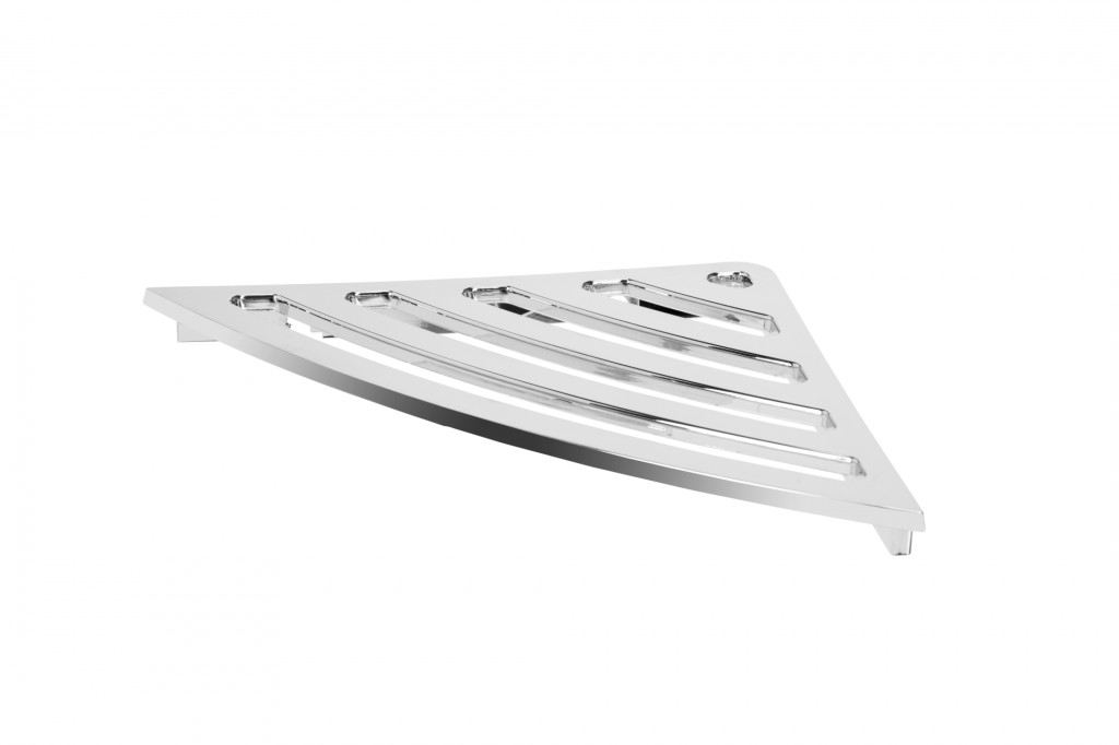 PA155941 ABS Corner Shelf Chrome-angle